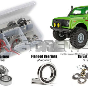 ele003r - Element RC Enduro Bushido 4x4 (#40125) Compatible Rubber Shielded Bearing Kit