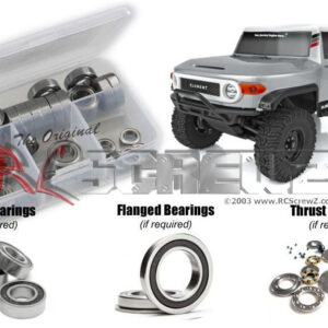 ele006r - Element RC Enduro Utron SE (#40108) Compatible Rubber Shielded Bearing Kit