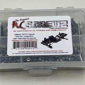 gma012 - GMade TA/TS Chassis (#GM57001/002) Stainless Steel Screw Kit