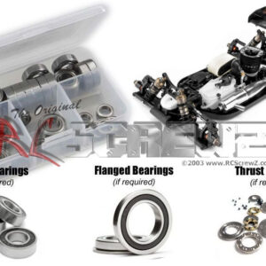 hot040r - HotBodies D819RS (#204579) Rubber Shielded Bearing Kit