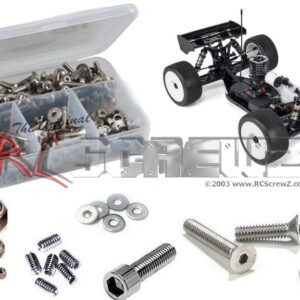 hot043 - HotBodies D8T Evo 3 Truggy 1/8th (#204575) Stainless Steel Screw Kit