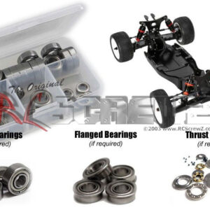 hot045b - HB Racing D2 Evo 2wd 1/10th (#HB204240) Compatible Metal Shielded Bearing Kit