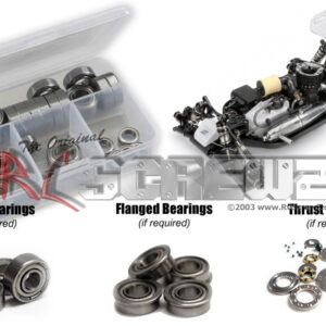 hot049b - Hot Bodies D815 Nitro 1/8th (#114615) Compatible Metal Shielded Bearing Kit
