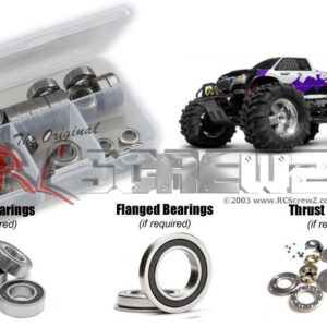 hpi003r - HPI Savage .21 RTR (#12840) Compatible Rubber Shielded Bearing Kit