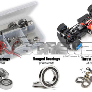 hpi004r - Rubber Shielded Bearing Kit For The HPI Micro RS4 RTR