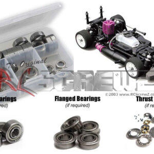 hpi018b - HPI R40/Hara Edition (#823) Compatible Metal Shielded Bearing Kit