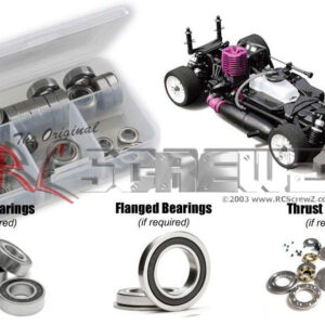 hpi018r - HPI R40/Hara Edition (#823) Compatible Rubber Shielded Bearing Kit