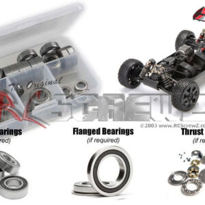 hpi057r - HPI Racing Vorza 1/8 Brushless (#101709) Compatible Rubber Shielded Bearing Kit