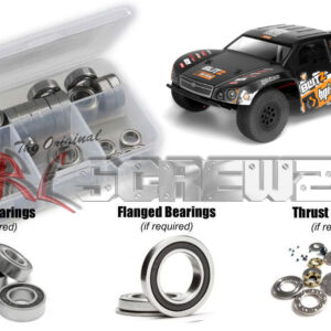 hpi068r - HPI Racing Blitz Flux RTR  (#109326) Compatible Rubber Shielded Bearing Kit