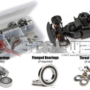 hpi096r- HPI Racing RS4 3 Nitro Drift (#112587) Rubber Shielded Bearing Kit