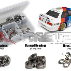hpi098b - Metal Shielded Bearing Kit For The HPI RS4 Sport 3 Warsteiner (#120103)