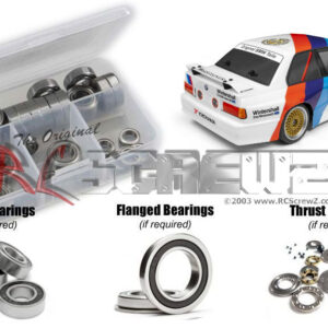 hpi098r - Rubber Shielded Bearing Kit For The HPI RS4 Sport 3 Warsteiner (#120103)