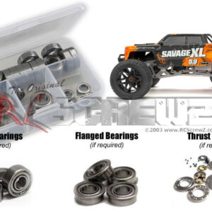 hpi099b - Metal Shielded Bearing Kit For The HPI Savage XL 5.9 (#160102)