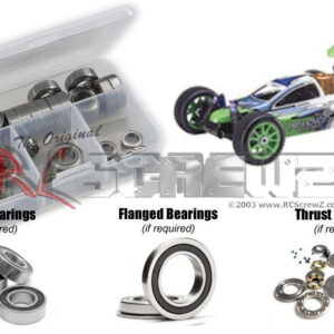 kyo004r - Rubber Shielded Bearing Kit For The Kyosho MP7.5 Kanai 1/8th Buggy (#31191)
