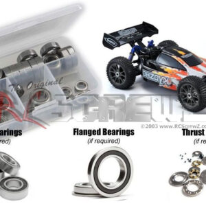 kyo007r - Rubber Shielded Bearing Kit For The Kyosho MP7.5 Sports 1/8th (#31192)