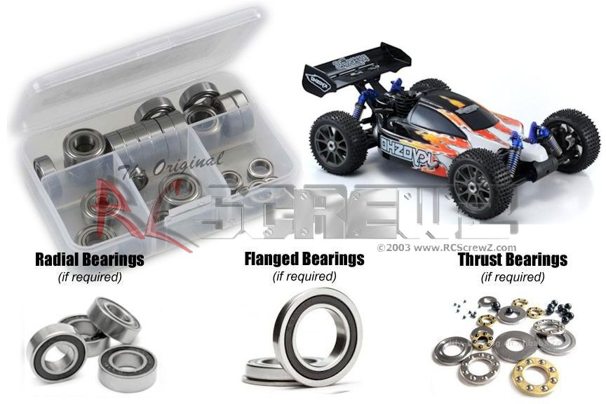 Ball Bearings for Kyosho MP 7.5 Kanai 3 (inferno) main image 1