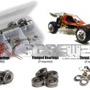kyo012b - Metal Shielded Bearing Kit For The Kyosho Javelin Vintage (#30618B)