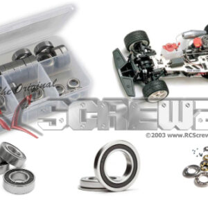 kyo036r - Rubber Shielded Bearing Kit For The Kyosho SuperTen Competition III (#31824)