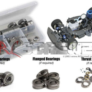 kyo043b - Metal Shielded Bearing Kit For The Kyosho FW-05R 1/10th Nitro (#31581)