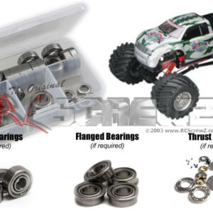 kyo051b - Metal Shielded Bearing Kit For The Kyosho Twin Force (#30521B)