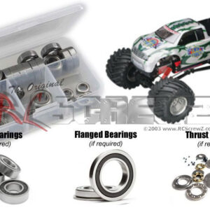 kyo051r - Rubber Shielded Bearing Kit For The Kyosho Twin Force (#30521B)