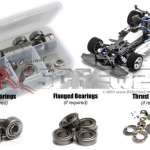 kyo052b - Metal Shielded Bearing Kit For The Kyosho Evolva 2003 1/8th (#31283)