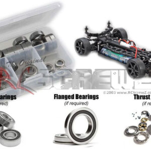 kyo106r- Kyosho TF-5s 1/10th Onroad (#30813) Compatible Rubber Shielded Bearing Kit