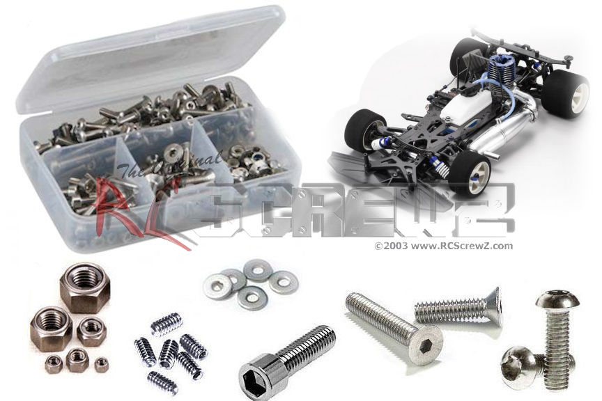 kyo113 - Stainless Steel Screw Kit For The Kyosho Evolva M3 1/8th ...