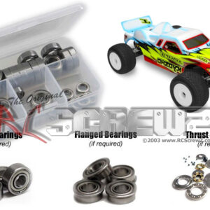 kyo154b - Kyosho Ultima RT6 Stadium (#30069B) Metal Shielded Bearing Kit