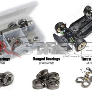 kyo155b - Metal Shielded Bearing Kit For The Kyosho PureTen EP Alpha2 (#30117)
