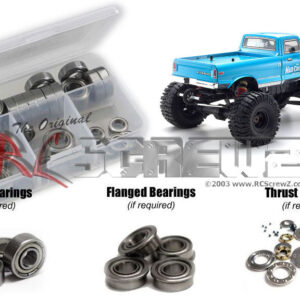 kyo194b - Kyosho Mad Crusher VE (#34254) Metal Shielded Bearing Kit