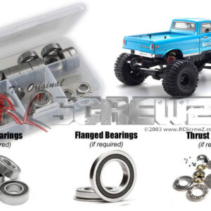 kyo194r - Kyosho Mad Crusher VE (#34254) Rubber Shielded Bearing Kit