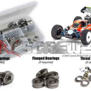 kyo196b - Kyosho Inferno MP9 TKI4 V2 ReadySet (#33021) Metal Shielded Bearing Kit