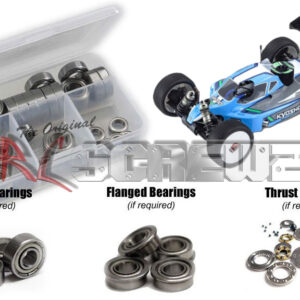 kyo211b - Kyosho Inferno MP10 TKI2 1/8th Nitro (#33022/25) Compatible Metal Shielded Bearing Kit