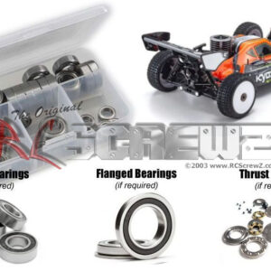 kyo214r - Kyosho Inferno MP10 Readyset (#33025) Compatible Rubber Shielded Bearing Kit