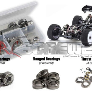 kyo216b - Kyosho Inferno MP10e TKI2 1/8th (#34116) Compatible Metal Shielded Bearing Kit