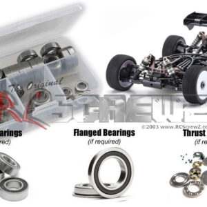 kyo216r - Kyosho Inferno MP10e TKI2 1/8th (#34116) Compatible Rubber Shielded Bearing Kit