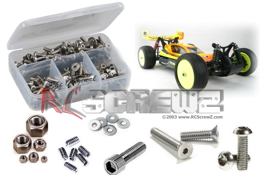 los005m - Losi XXX-4/GP (Metric) Stainless Steel Screw Kit