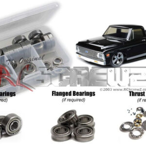 los007b - Losi V100 1972 Chevy C10 AWD (LOS03034T1/T2) Compatible Metal Shielded Bearing Kit
