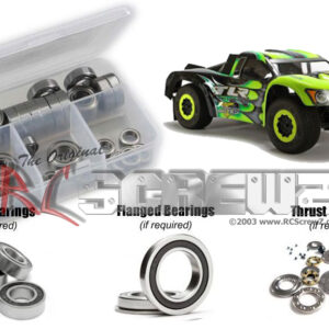 los070r - Rubber Shielded Bearing Kit For The Losi TEN SCTE 2.0 (#TLR03000)