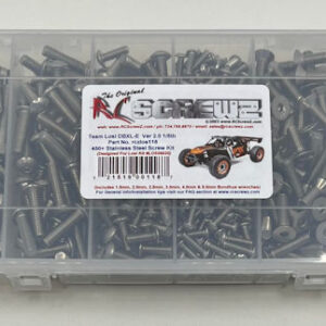los118 - Stainless Steel Screw Kit For The Losi DBXL-E 2.0 1/5th (#LOS05020)