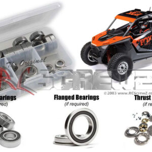los134r - Losi RZR Rey 4WD 1/10th (LOS03029) Compatible Rubber Shielded Bearing Kit