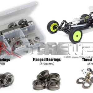 los136b - Losi Mini B Pro 2.0 (#LOS01025) Compatible Metal Shielded Bearing Kit