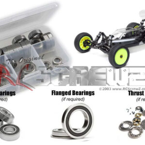 los136r - Losi Mini B Pro 2.0 (#LOS01025) Compatible Rubber Shielded Bearing Kit
