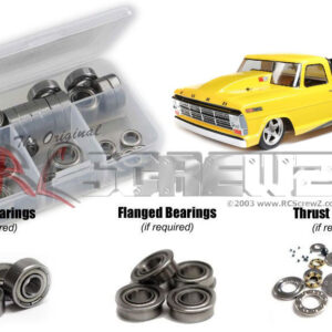 los139b - Team Losi '68 Ford F100 22S 2WD Drag Truck (LOS03045) Compatible Metal Shielded Bearing Kit