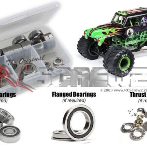 los142r - Team Losi 1/18 Mini LMT 4X4 (#LOS01026) Compatible Rubber Shielded Bearing Kit