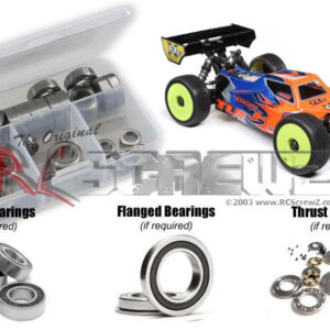 los143r - Team Losi 8IGHT-X/E 2.0 Combo 4X4 (#TLR04012) Compatible Rubber Shielded Bearing Kit