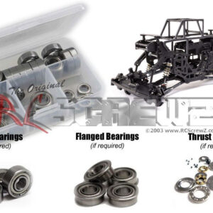 los146b - Team Losi TLR Tuned LMT 4X4 (#LOS04027) Compatible Metal Shielded Bearing Kit