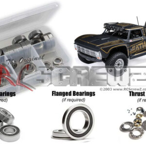 los147r - Team Losi Baja Rey 2.0 F100 RTR (#LOS03049) Compatible Rubber Shielded Bearing Kit