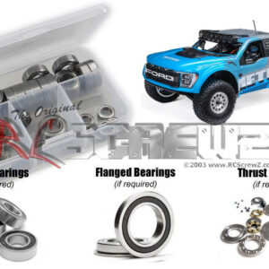 los148r - Team Losi Baja Rey 2.0 F150 RTR (#LOS03046) Compatible Rubber Shielded Bearing Kit